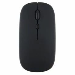 2.4G Wireless Bluetooth Mouse For MacBook, IPad, Windows Laptop, Tablet - Black