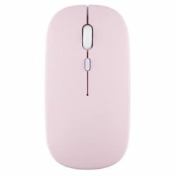 2.4G Wireless Bluetooth Mouse For MacBook, IPad, Windows Laptop, Tablet - Pink