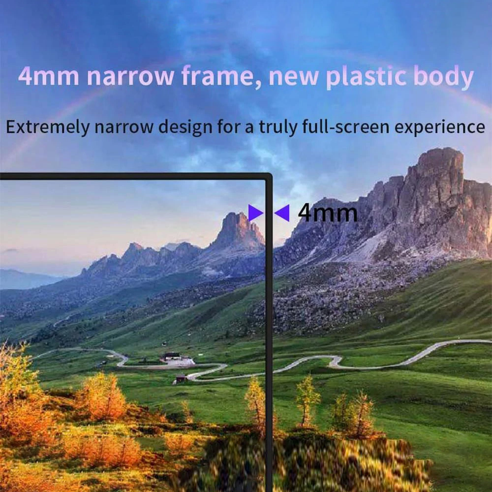 AOSIMAN 140FCC Portable 14 Inch Monitor 1920*1200 Resolution + HDR IPS Panel Plastic Shell Dual Speakers With Stand - JP Plug - Image 6