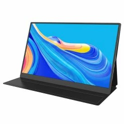 AOSIMAN 173FCC Portable Monitor, Double-Blind Insertion, 17.3 Inch FHD Screen, 60Hz Refresh Rate