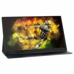 AOSIMAN ASM-156UCT Portable Monitor 15.6 Inch IPS Touch Screen HDR 3840*2160 Full Metal Body Dual Type-C+mini HDMI