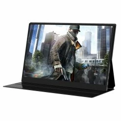 AOSIMAN Z156FCC-2 15.6'' IPS Portable Monitor Double-blind Insertion, 1920*1080, 60Hz Refresh Rate For Switch, PS5/PS4, Xbox