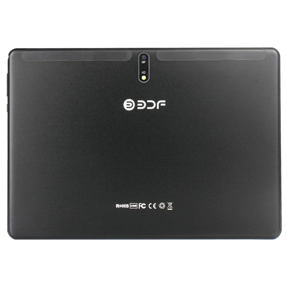 BDF M107 10.1 Inch 4G LTE Tablet For Kids Octa Core 2GB+32GB Android 10 8MP+2MP Dual Camera With Leather Case - Black - Image 5