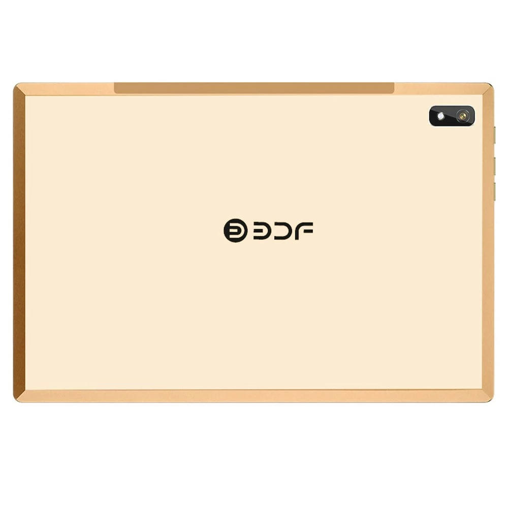 BDF P30 10.1 Inch Tablet 4GB RAM 64GB ROM MTK6762 Octa-Core Processor Android 11, 5MP+2MP Camera 6000mAh Battery - Gold - Image 2