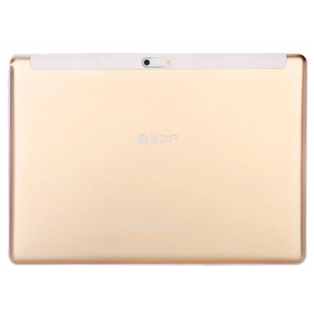 BDF S10 Tablet PC 10.1 Inch Quad Core Android 9.0 2GB/32GB Google Play WiFi Bluetooth 4G Phone Calling EU Plug - Golden - Image 2