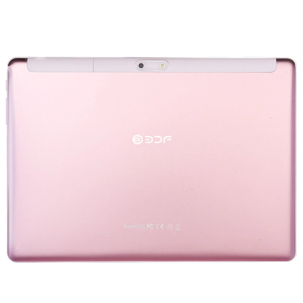 BDF S10 Tablet PC 10.1 Inch Quad Core Android 9.0 2GB/32GB Google Play WiFi Bluetooth 4G Phone Calling EU Plug - Pink - Image 2