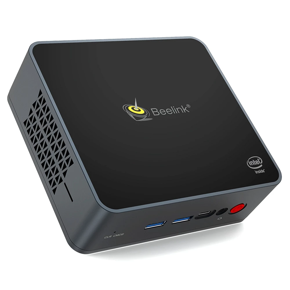 Beelink GK55 Windows10 Mini PC Gemini Lake-R J4125 Quad Core 8GB RAM 256GB SSD 2.4G+5G WIFI HDMI*2 RJ45*2 - Image 3