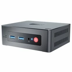 Beelink MINI S Mini PC Intel Jasper Lake N5095 8GB RAM/256GB SSD 2.4G+5G WiFi Bluetooth 1000Mbps LAN 2xHDMI - EU Adapter