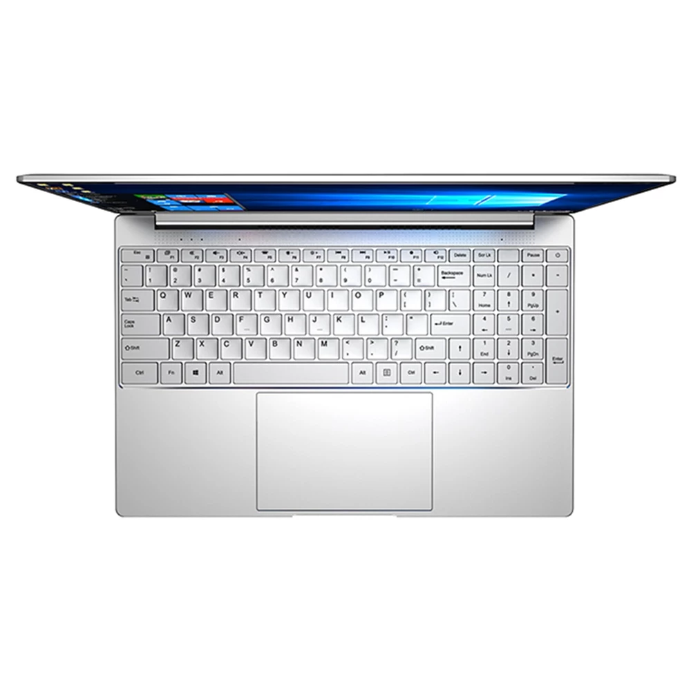 CENAVA F158G Laptop Intel Celeron J4125 15.6 Inch 1920 X 1080 IPS Screen Intel UHD Graphics 600 Windows 10 8GB DDR4 256GB SSD Full Size Backlit Keyboard English Version - Silver - Image 4