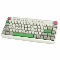 Ajazz First Blood B21 68-key Retro Dual-mode Mechanical Keyboard With Backlight - Cherry Blue Switch