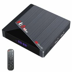 H10 MAX TV Box, 4GB RAM 64GB EMMC, Android 11, Amlogic S905W2, AV1, 2.4G+5G WIFI, Bluetooth 4.1 100M