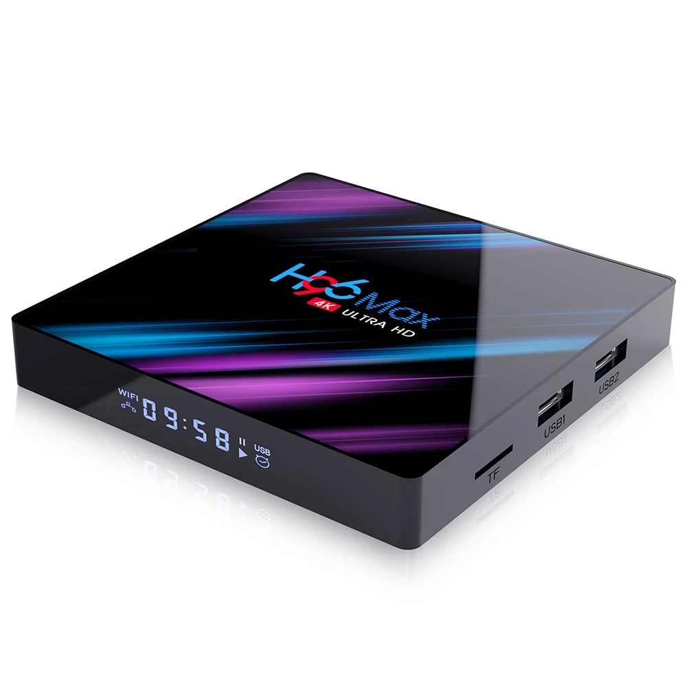 H96 MAX-3318 Android 9.0 TV BOX RK3318 2G/16G 2.4G+5G WIFI 100M LAN USB3.0 - Image 2