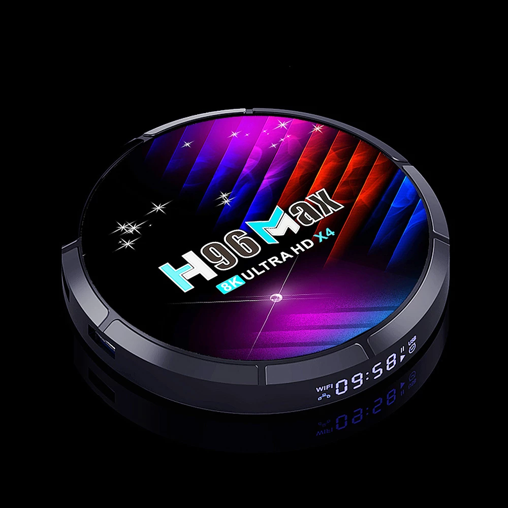 H96 Max X4 2GB+16GB Android 11 TV Box Amlogic S905X4 64-bit Quad Core 2.4G+5G WiFi 4K AV1 Decoding Media Player Smart Set Top Box - US Plug - Image 6