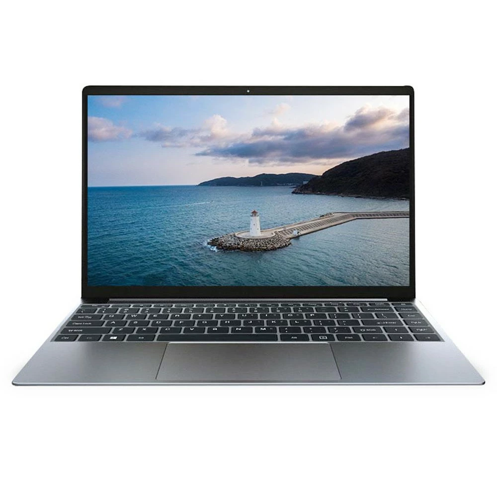 HONGO S07 Laptop 14'' 1080P LCD Screen, Intel Celeron J4105 CPU, 6GB DDR4 256GB SSD, Windows 10, Bluetooth 4.0, Silver