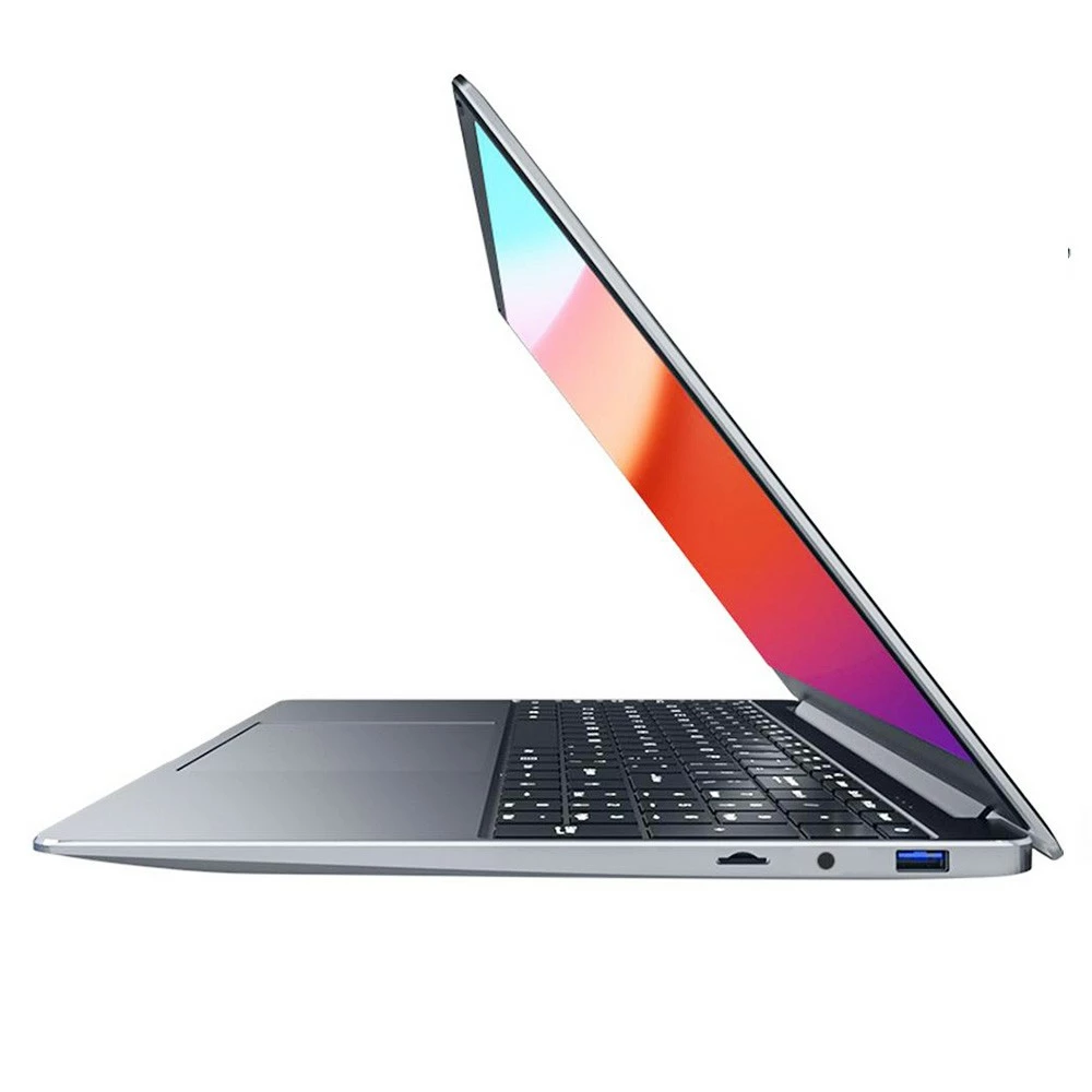 HONGO S07 Laptop 14'' 1080P LCD Screen, Intel Celeron J4105 CPU, 6GB DDR4 256GB SSD, Windows 10, Bluetooth 4.0, Silver - Image 4