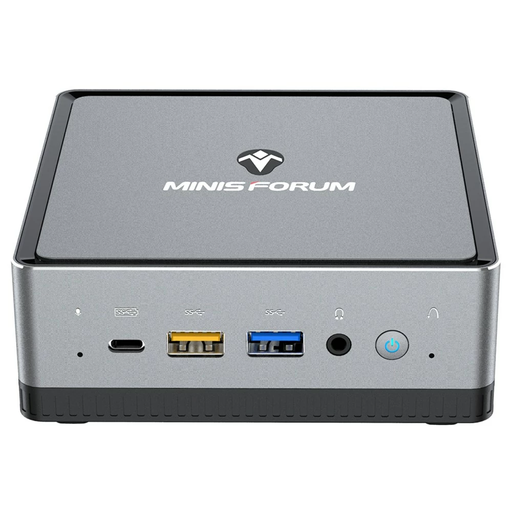MINISFORUM UM700 AMD Ryzen7 3750H Quad Core Mini PC 8GB DDR4 128GB SSD Windows 10 Pro Radeon Vega 10 Graphics WiFi 5 HDMI DP RJ45*2 - Image 2