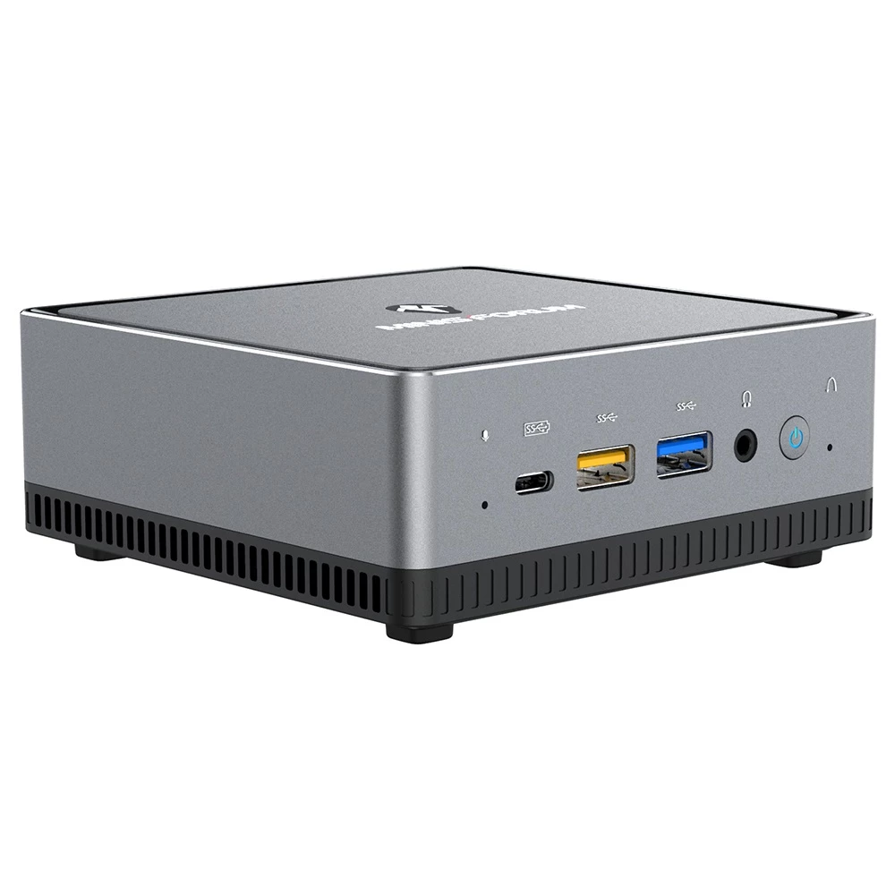 MINISFORUM UM700 AMD Ryzen7 3750H Quad Core Mini PC 8GB DDR4 128GB SSD Windows 10 Pro Radeon Vega 10 Graphics WiFi 5 HDMI DP RJ45*2 - Image 4