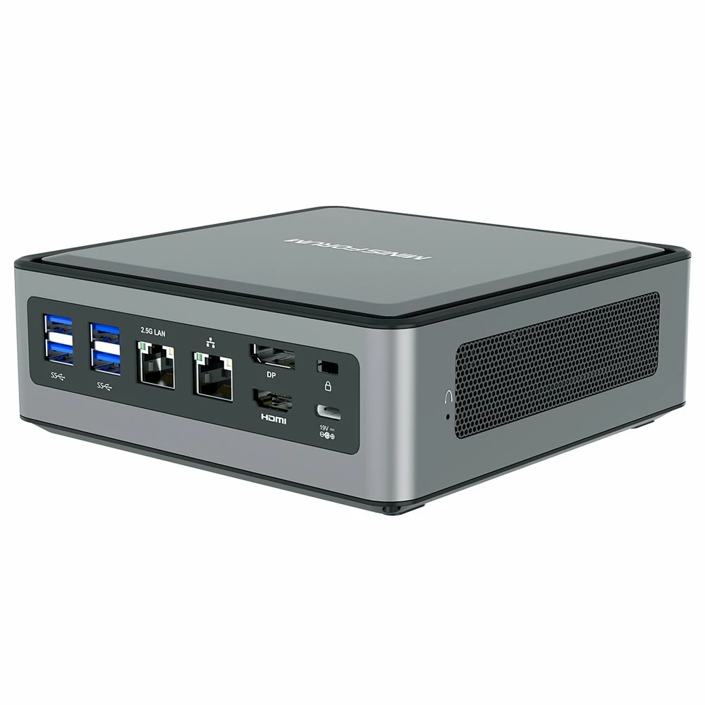 MINISFORUM HM50 16GB RAM 512GB SSD Ryzen5 4500U WIFI6 2.5Gigabit LAN Mini PC HDMI+DP+Type-C - Image 2
