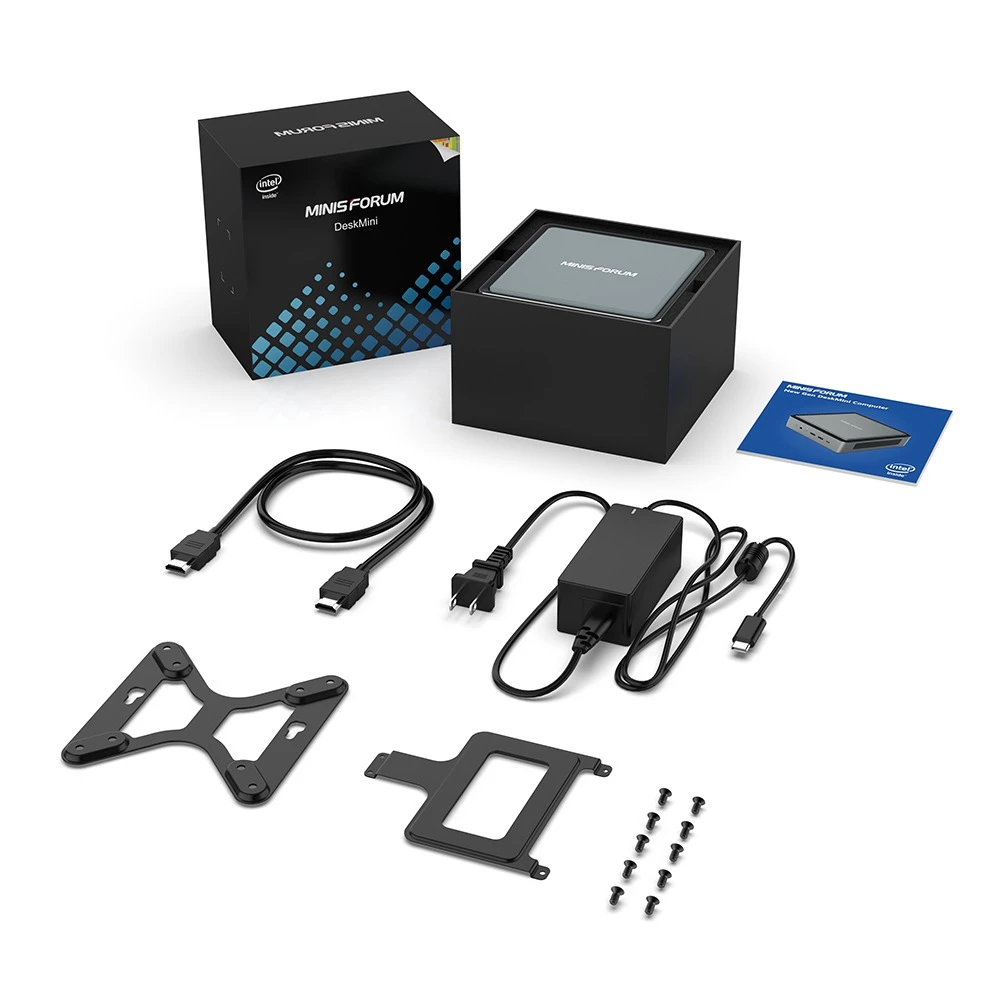 MINISFORUM TL50 Intel Core I5-1135G7 12GB RAM 256GB SSD Windows 10 Pro Mini PC 5G WIFI 2.5G RJ45*2 SATA*2 HDMI DP TYPE-C - Image 6