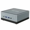 MINISFORUM U820 Intel Core I5-8279U 8GB RAM 256GB SSD Licensed Windows 10 Pro Mini PC WIFI 6 2.5G LAN SATA*2 RJ45*2 HDMI DP