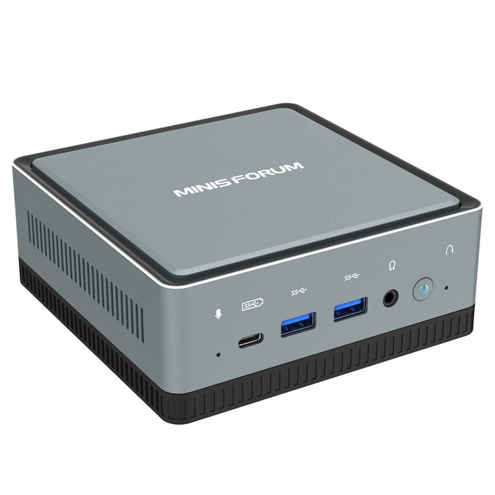 MINISFORUM U850 Intel Core I5-10210U 16GB RAM 512GB SSD Licensed Windows 10 Pro Mini PC WIFI6 2.5G LAN SATA*2 RJ45*2 HDMI DP - Image 5