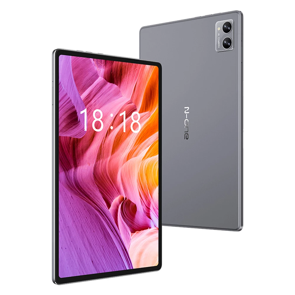 N-one NPad Plus Android 12 Tablet PC, MediaTek MTK8183 Octa Core 2.0GHz, 6GB+128GB, 10.36'' Full Display 2000x1200 2K Incell FHD IPS Screen 300Nits Brightness, 500g Ultra Light, Dual Wi-Fi Camera BT5.0, Type-C Micro SD, GPS BDS GLONASS Galileo A-GPS - Image 4