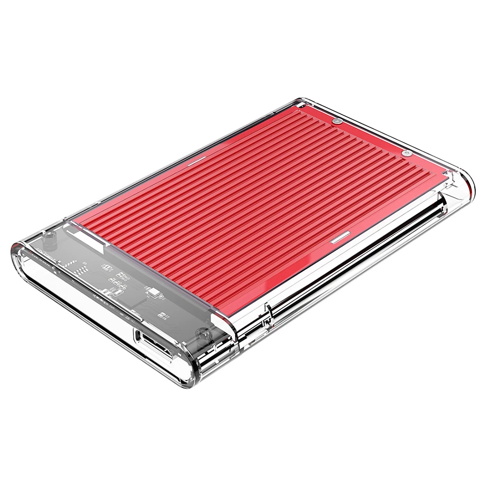 ORICO 2179-U3 2.5-Inch Hard Drive Enclosure - Red