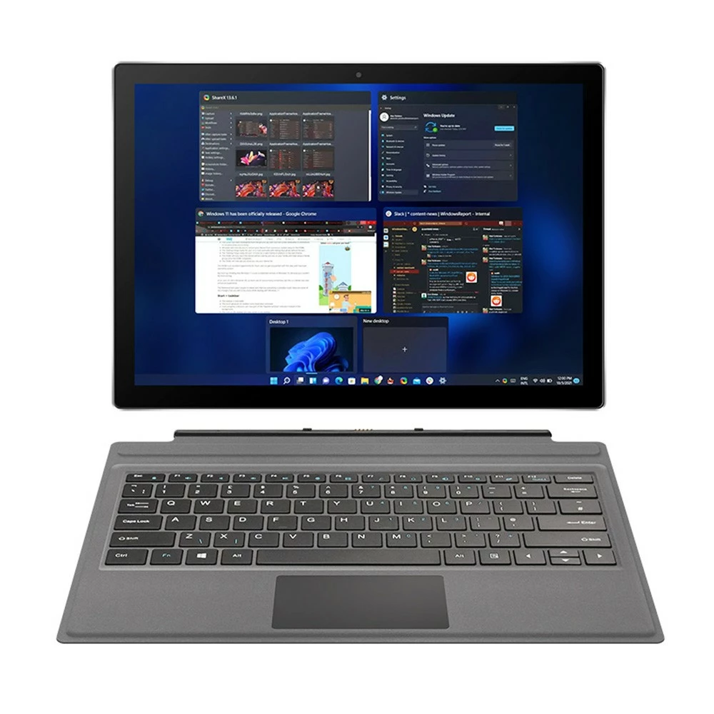 One Netbook T1 2 In 1 Laptop Intel Pentium Gold Processor 8505 16GB DDR5 512GB ROM 13'' 2K Ultra-IPS Screen Windows 11 - Star Grey - Image 5