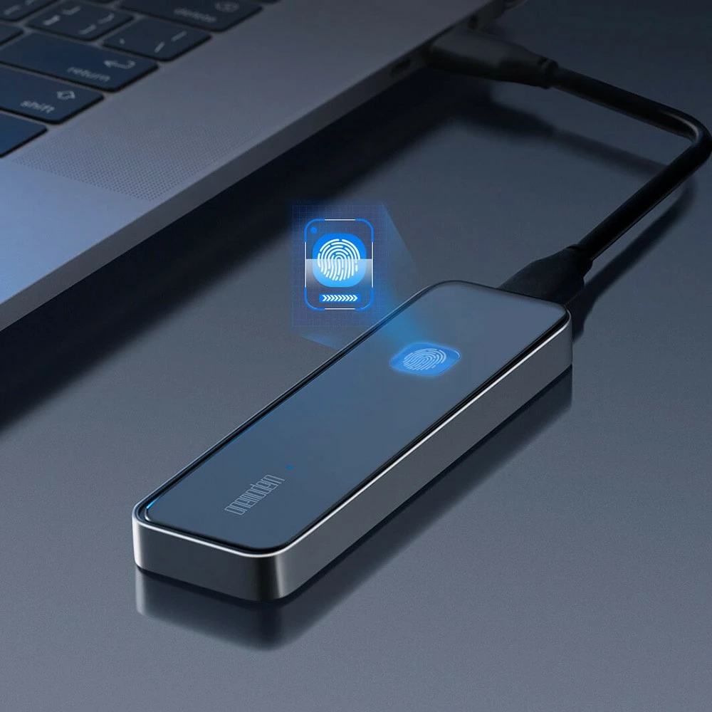 Onemodern M8 PSSD High-speed Hardware Fingerprint Hard Encryption Hard Disk - 500GB - Image 3