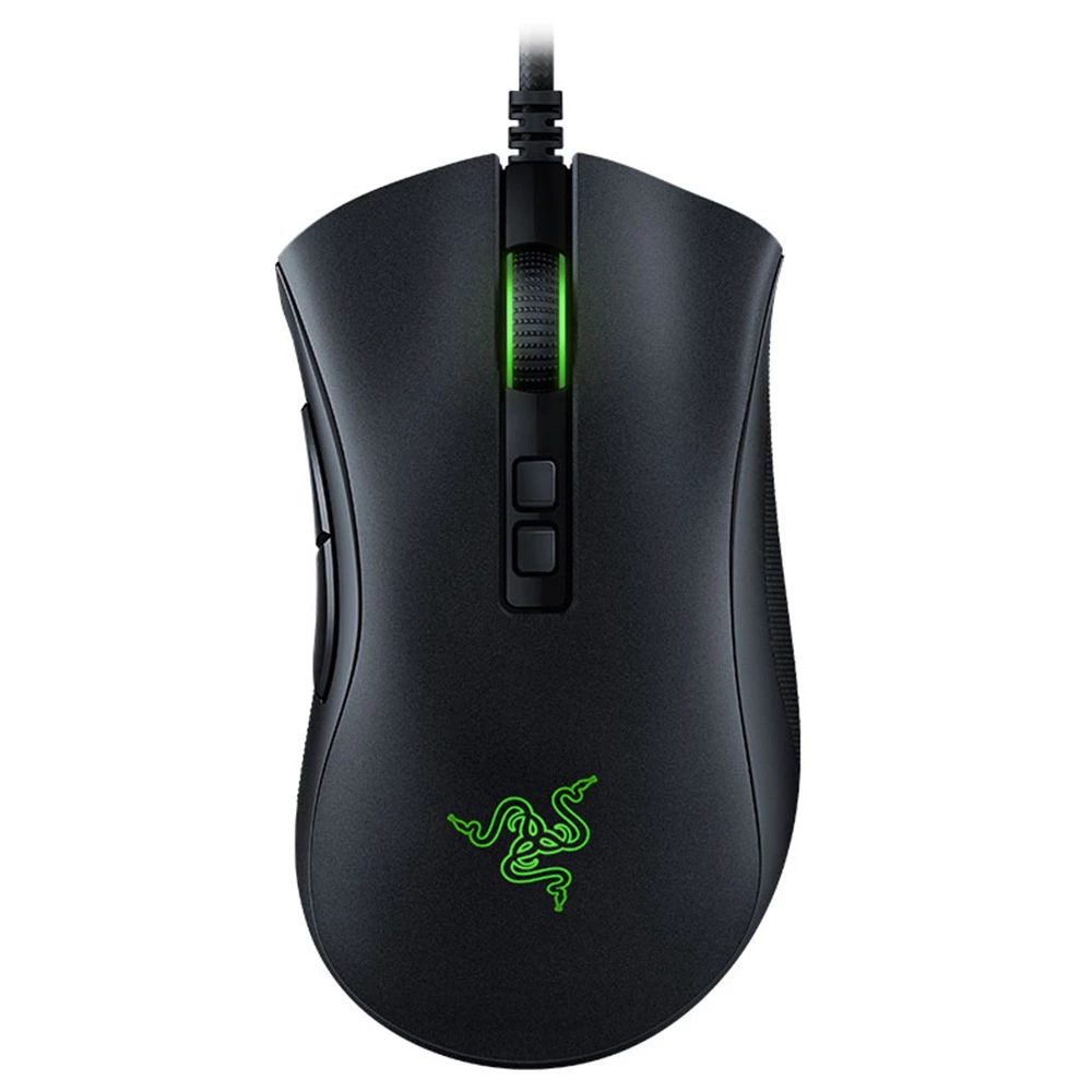 Razer DeathAdder V2 UltraLight Gaming Mouse 8 Programmable Key 20K DPI 5G Optical Sensor - Black