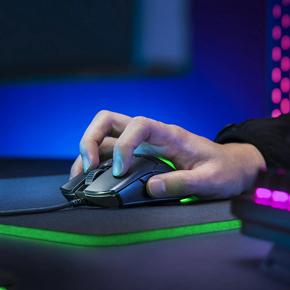 Razer Viper Mini RGB Gaming Mouse 8500 DPI Optical Sensor 6 Programmable Buttons 61G Ultra Light - Black - Image 6