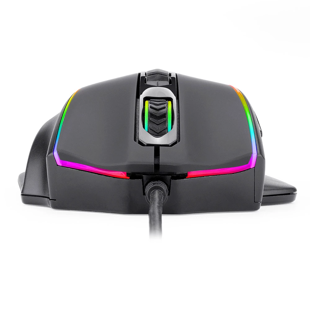 Redragon M720-RGB Vampire Wired Gaming Mouse, 10000 DPI, 7 Buttons Programmable, Built-in Weight Tuning - Black - Image 6