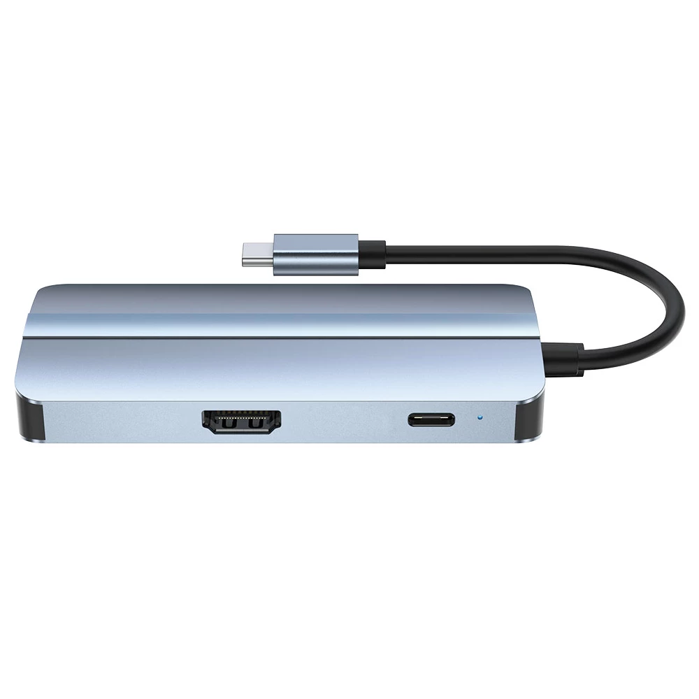 Type-C Hub 6 In 1 USB C To 4K HDMI+1000M RJ45+PD 100W Charge+USB 3.0*3 Dock For MacBook Windows Laptop - Image 4