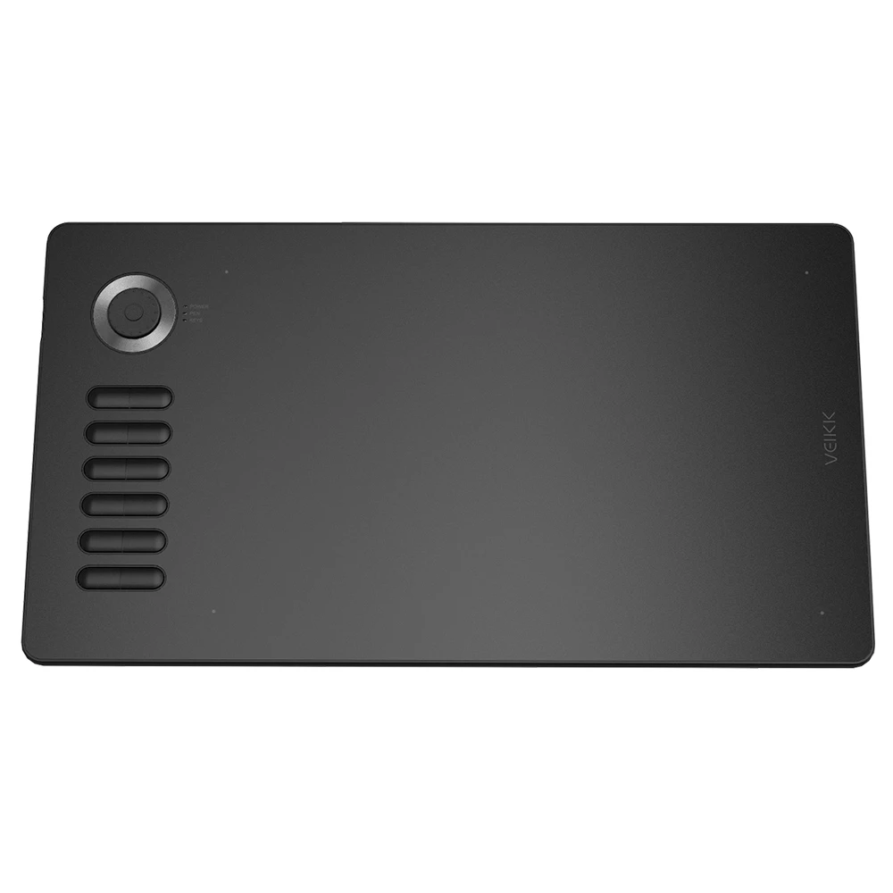 VEIKK A15Pro Drawing Tablet 10x6'' 12 Shortcut Keys Support Windows Android Mac Linux For Professional Drawing - Black - Image 2