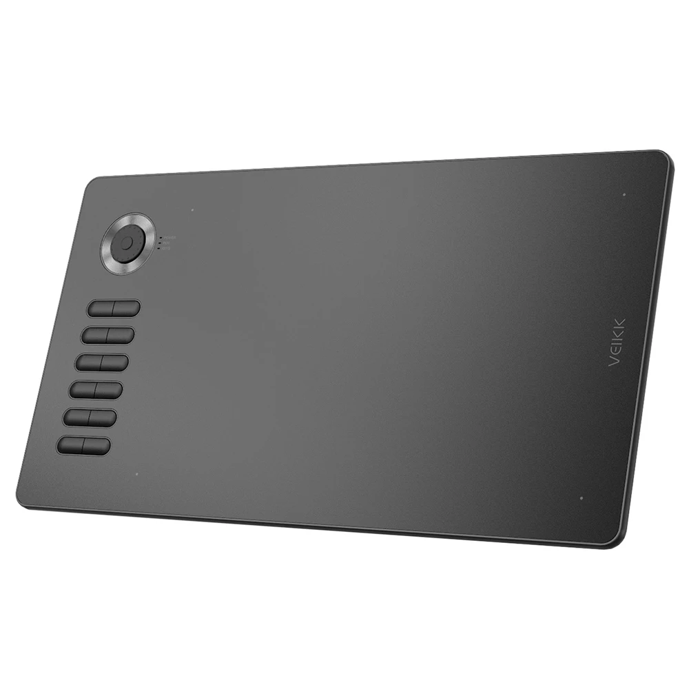 VEIKK A15Pro Drawing Tablet 10x6'' 12 Shortcut Keys Support Windows Android Mac Linux For Professional Drawing - Black - Image 3