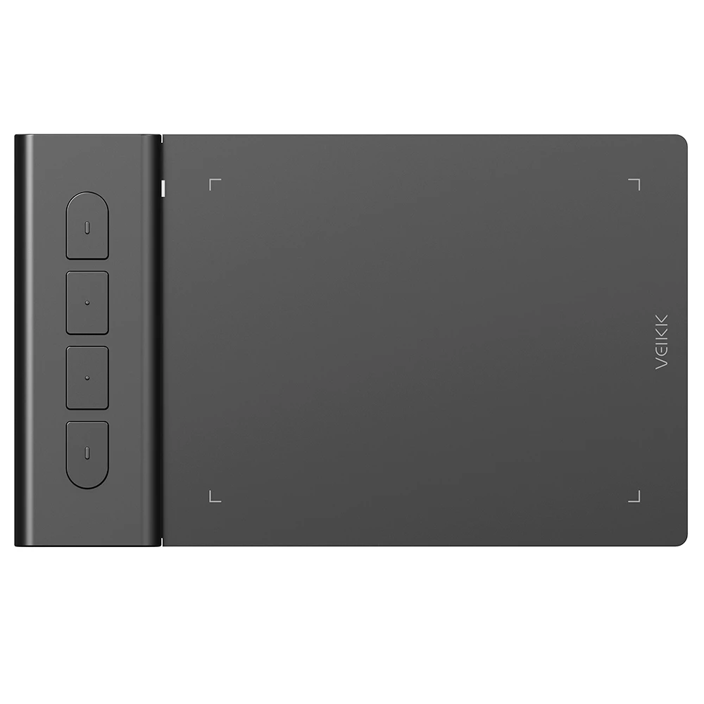 VEIKK VK430 Pen Tablet 4x3'' Active Area With 8192 Levels Support With Windows Android Mac Chromebook For OSU - Black