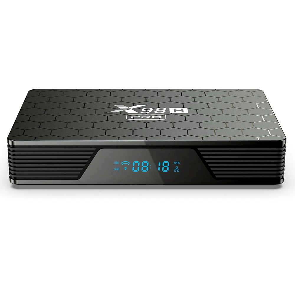 X98H Pro TV BOX Android 12 Allwinner H618 2GB RAM 16GB ROM 2.4G+5G WIFI Bluetooth 5.0 HDMI In WiFi 6 - EU Plug - Image 3