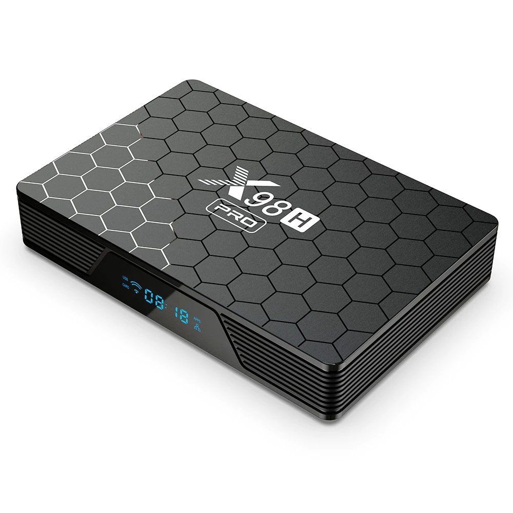 X98H Pro TV BOX Android 12 Allwinner H618 4GB RAM 32GB ROM 2.4G+5G WIFI Bluetooth 5.0 HDMI In WiFi 6 - EU Plug - Image 2