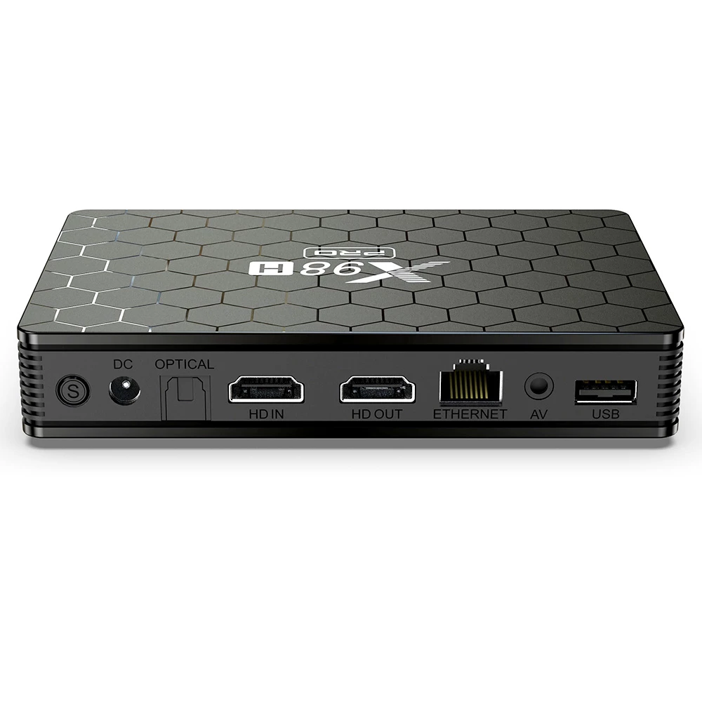 X98H Pro TV BOX Android 12 Allwinner H618 4GB RAM 64GB ROM 2.4G+5G WIFI Bluetooth 5.0 HDMI In WiFi 6 - UK Plug - Image 4