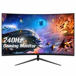 Z-Edge UG27P 27'' Curved Gaming Monitor 1920x1080 240Hz, AMD Freesync Premium Display Port HDMI Built-in Speakers
