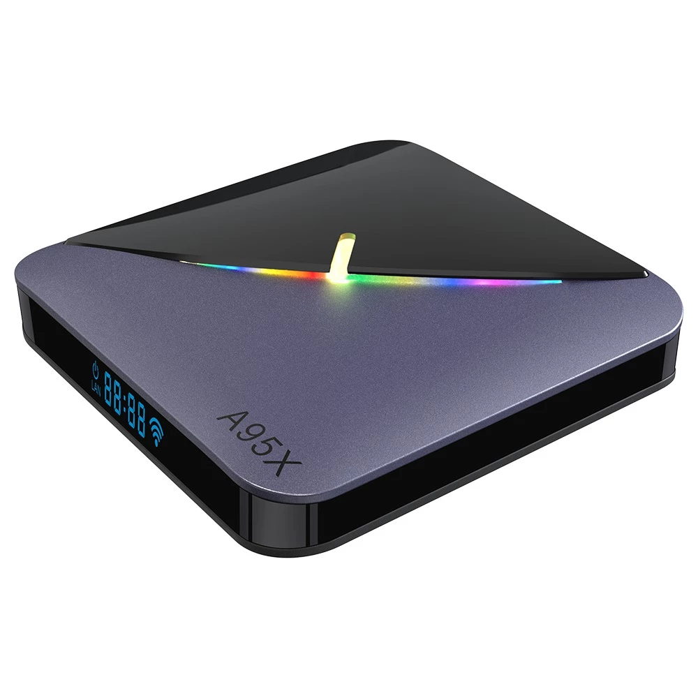 A95X F3 Amlogic S905x3 4GB/64GB 8K Video Decode Android 9.0 TV Box RGB Light 2.4G+5.8G WiFi MIMO USB3.0 Youtube Plex Mobile Control - Image 2