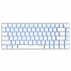 Ajazz AK33 Mechanical Blue Switches Mechanical Keyboard Full Backlight For Windows 7/8/Vista/XP/98SE/ME - White