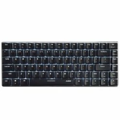 Ajazz AK33 Mechanical Green Axis Mechanical Keyboard W/ Full Backlight For Windows 7/8/Vista/XP/98SE/ME - Black