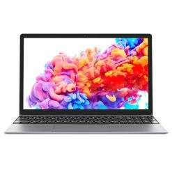 BMAX X15 Laptop 15.6 Inch IPS Screen Intel Gemini Lake N4100 Windows 10 8GB RAM 256GB SSD 5000mAh Battery - Grey