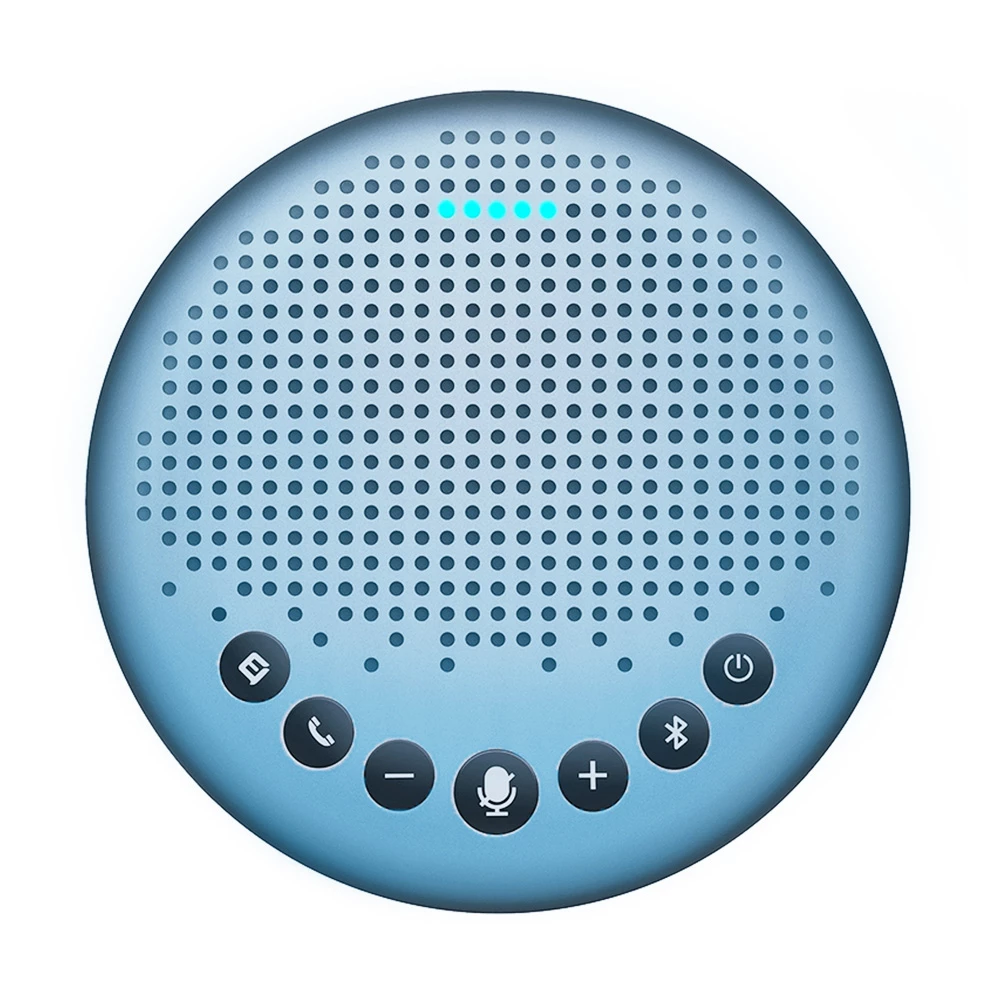 EMeet Luna Lite Portable Computer Speaker VoiceIA Noise Reduction Mode, USB, Bluetooth, AUX Connection