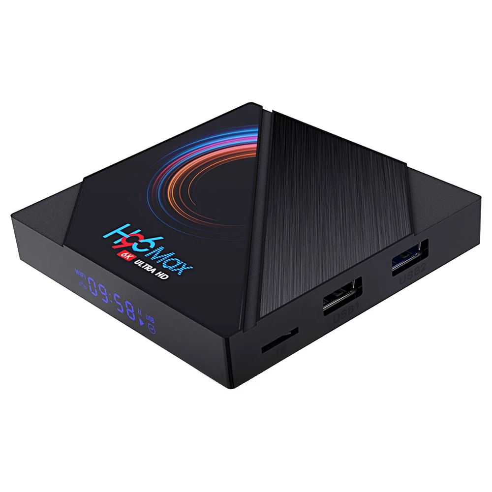 H96 MAX H616 4GB/32GB Android 10 TV Box Android 10.0 Allwinner H616 2.4G+5.8G WiFi 100Mbps LAN Bluetooth - Image 3