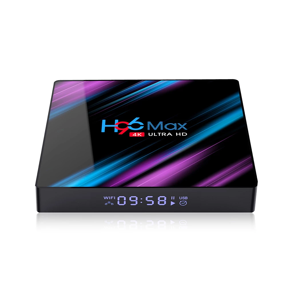 H96 MAX RK3318 Android 9.0 4GB/64GB 4K TV Box 2.4G/5G Wifi LAN Bluetooth - Image 6
