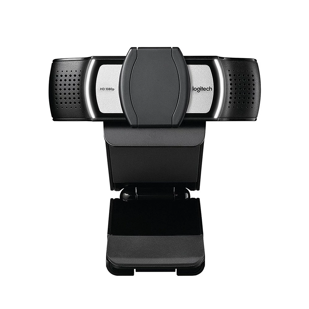 Logitech C930c/C930e 1080P HD Video Webcam Auto Focus Dual Stereo 90-Degree Extended View Microsoft Lync 2013 And Skype Certified - Black - Image 2