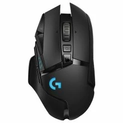 Logitech G502 HERO Lightspeed Wireless Gaming Mouse 16000DPI Tunable Weights 11 Keys - Black