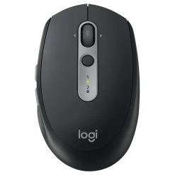 Logitech M590 Wireless Mute Mouse Bluetooth 2.4G Dual Mode Multi-device Control - Black